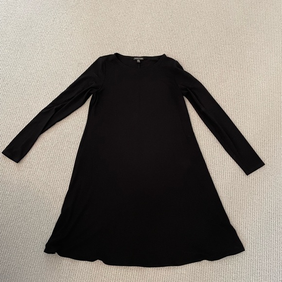 Eileen Fisher Crewneck Dress - Picture 2 of 5